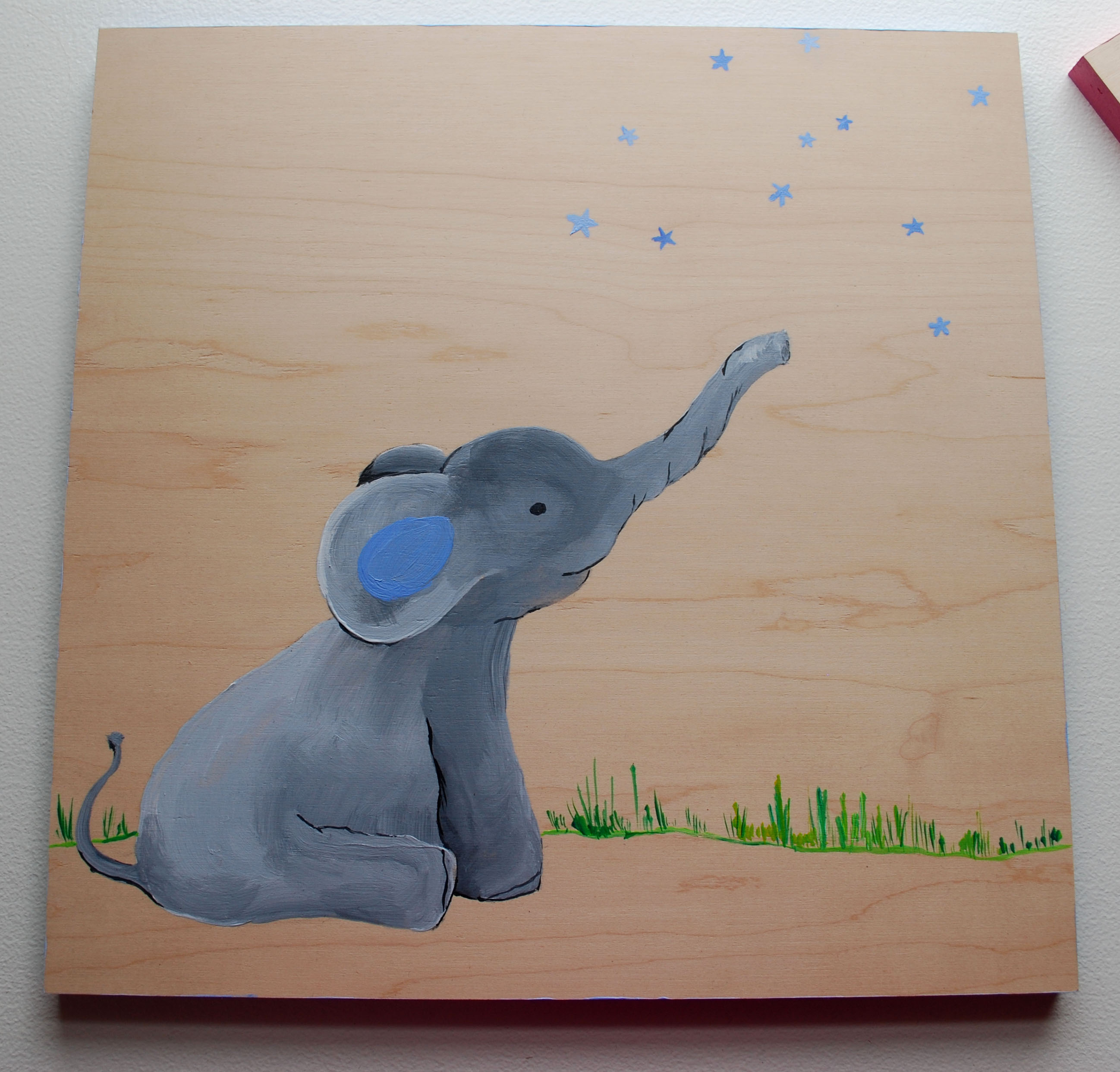 Elephant Nursery Painting at Explore collection of