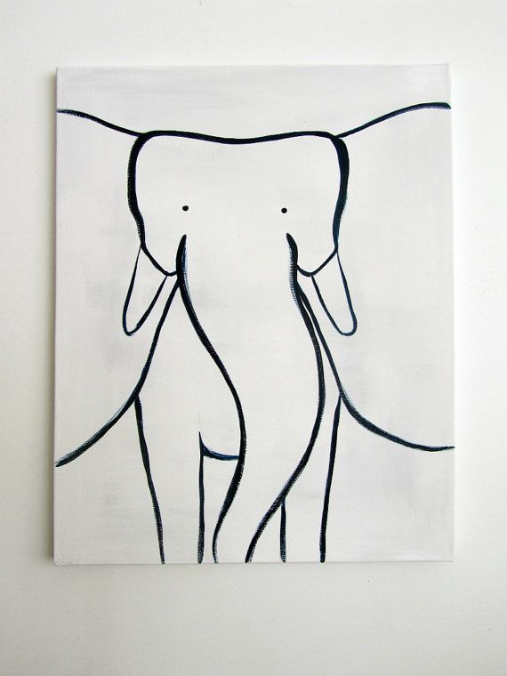 570x760 No. 002 - Elephant Painting For Kids