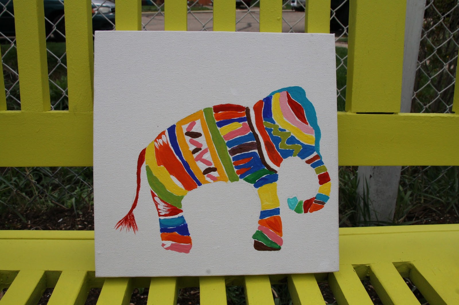 1600x1066 Kids And Colors Elephant Painting - Elephant Painting For Kids