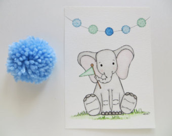 340x270 Etsy Your Place To Buy And Sell All Things Handmade - Elephant Painting For Kids