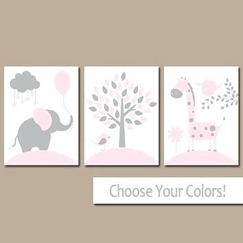 354x354 Wall Arts Canvas Nursery Wall Art Canvas Painting Elephant Wall - Elephant Painting For Nursery