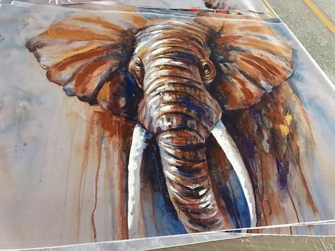 480x360 Limited Unique Elephant Painting Preciousy - Elephant Painting Images