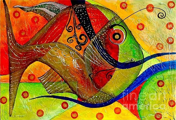 600x408 Pin By Tuba Mete On Marek Lutek Fish Art And Fish - Elephant Tuba Painting