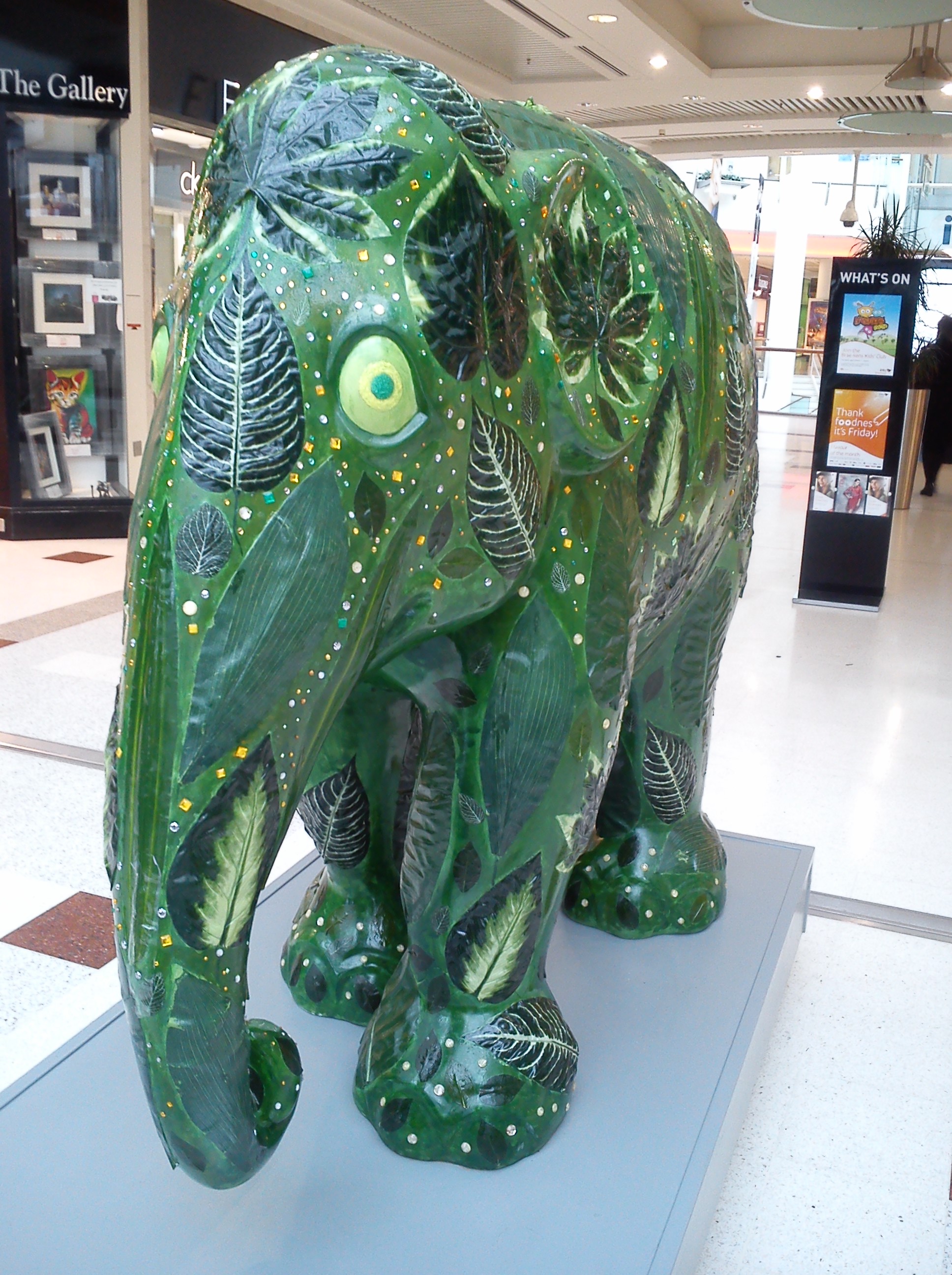 1936x2592 Elephants In Glasgow Conservation With Ella - Elephant Tuba Painting