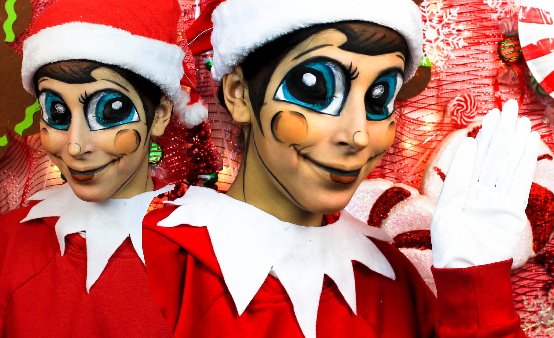 1812x1108 Elf On The Shelf Transformation Makeup Tutorial - Elf On The Shelf Painting