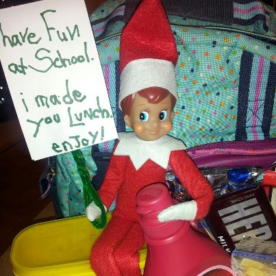 403x403 Elf On A Shelf December 3 - Elf On The Shelf Painting