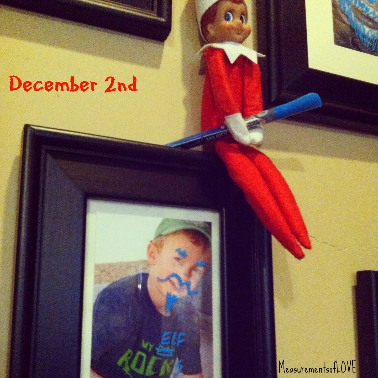1440x1440 Measurements Of Merriment Elf On The Shelf A Little Face Painting - Elf On The Shelf Painting