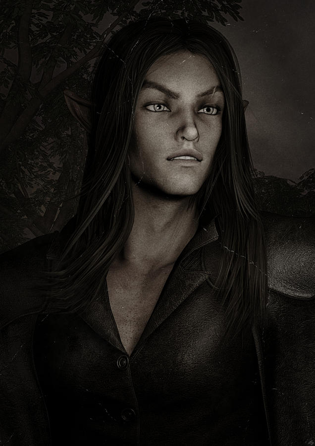 636x900 High Elf Painting By Maynard Ellis - Elf Painting