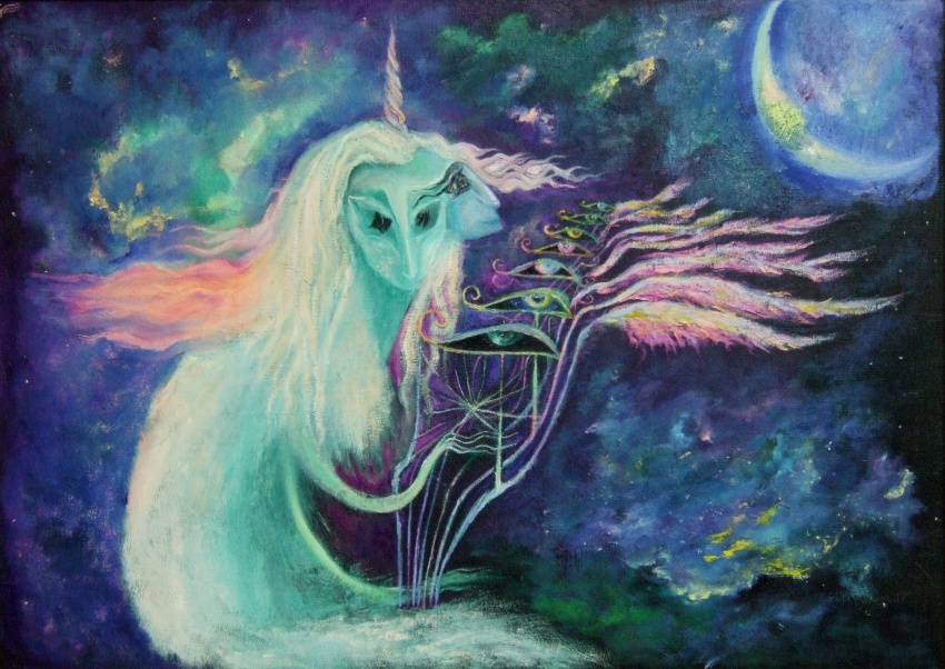 850x602 Art Gallery Pages Of Authors Svetlana Elf Painting - Elf Painting