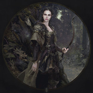 299x300 Elf Paintings Fine Art America - Elf Painting