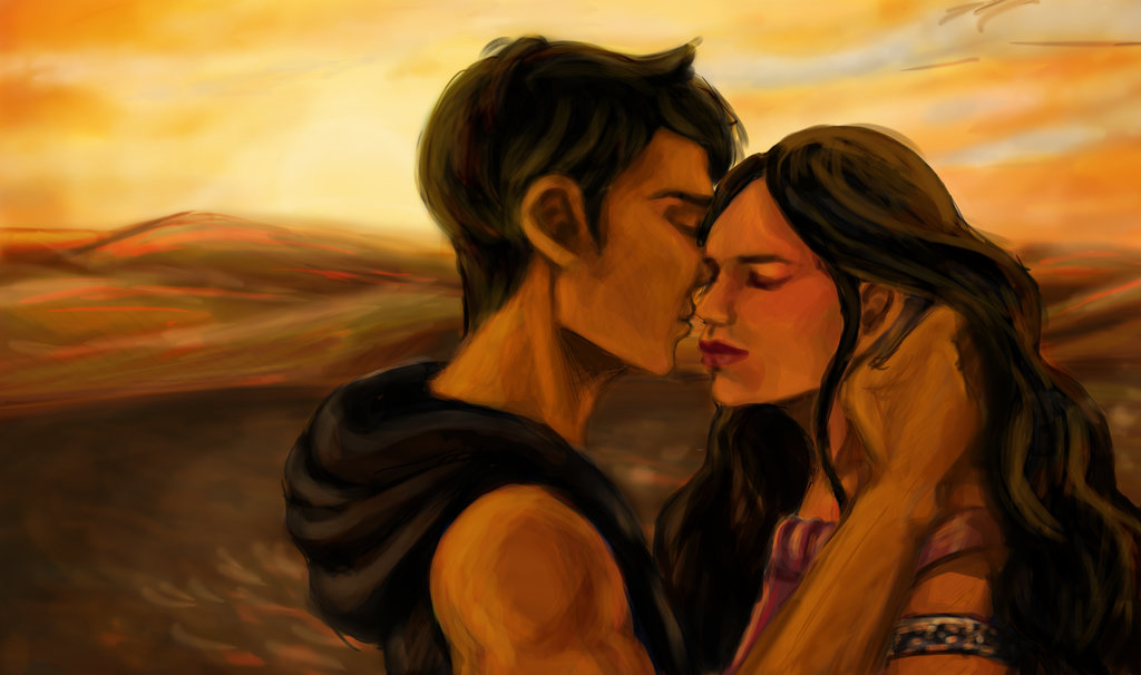 1024x606 Laia And Elias By Painting Lili - Elias Painting