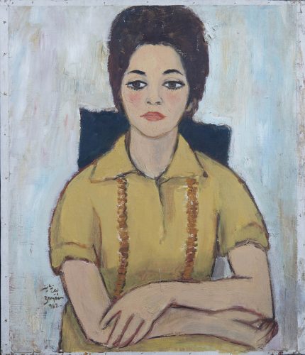 430x500 Portrait Barjeel Art Foundation - Elias Painting