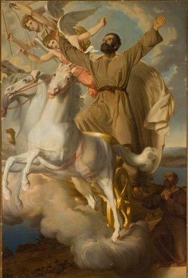 265x392 Church Painting - Elijah Painting