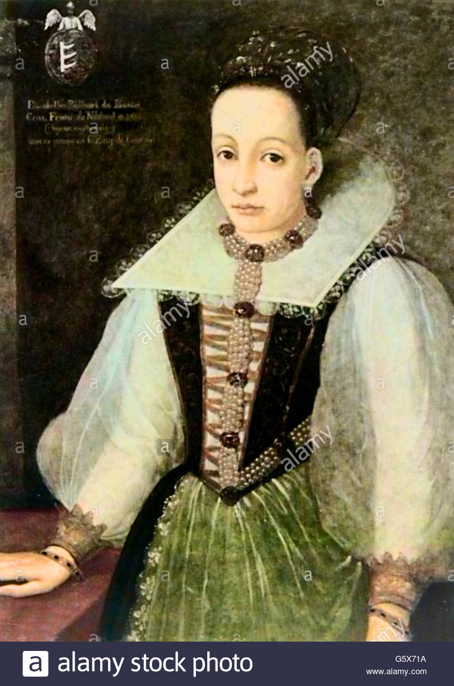 920x1390 Elizabeth Bathory, Circa 1600 Stock Photo 106911766 - Elizabeth Bathory Painting