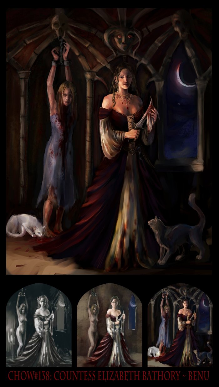 700x1236 Countess Elizabeth Bathory - Elizabeth Bathory Painting