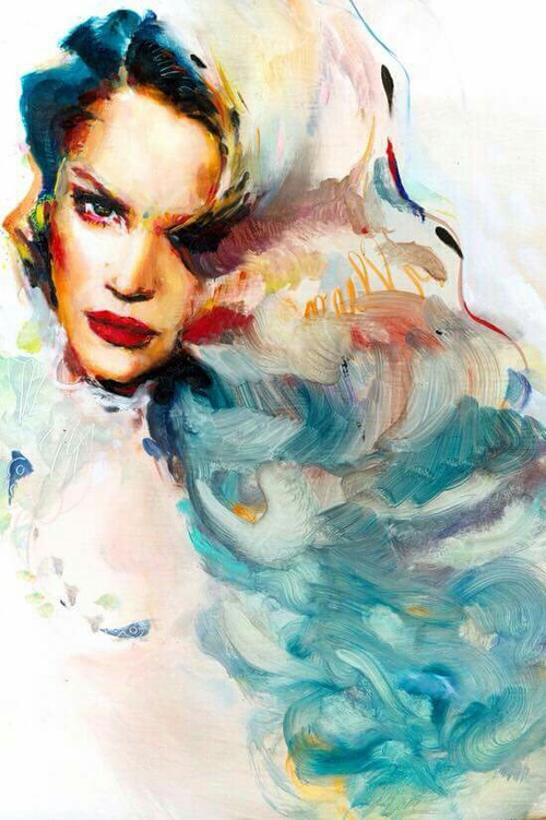 500x751 Image About Arte In Painting Charmaine Olivia By Elizabeth Bennet - Elizabeth Bennet Painting