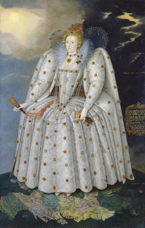 511x800 Npg 2561 Queen Elizabeth I ('The Ditchley Portrait') - Elizabeth Painting