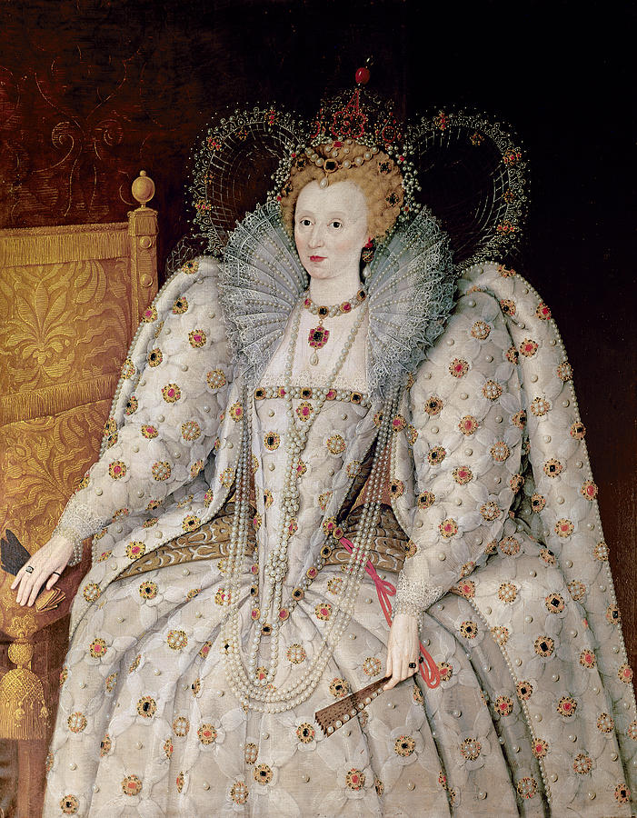 701x900 Queen Elizabeth I Of England And Ireland Painting By Anonymous - Elizabeth Painting