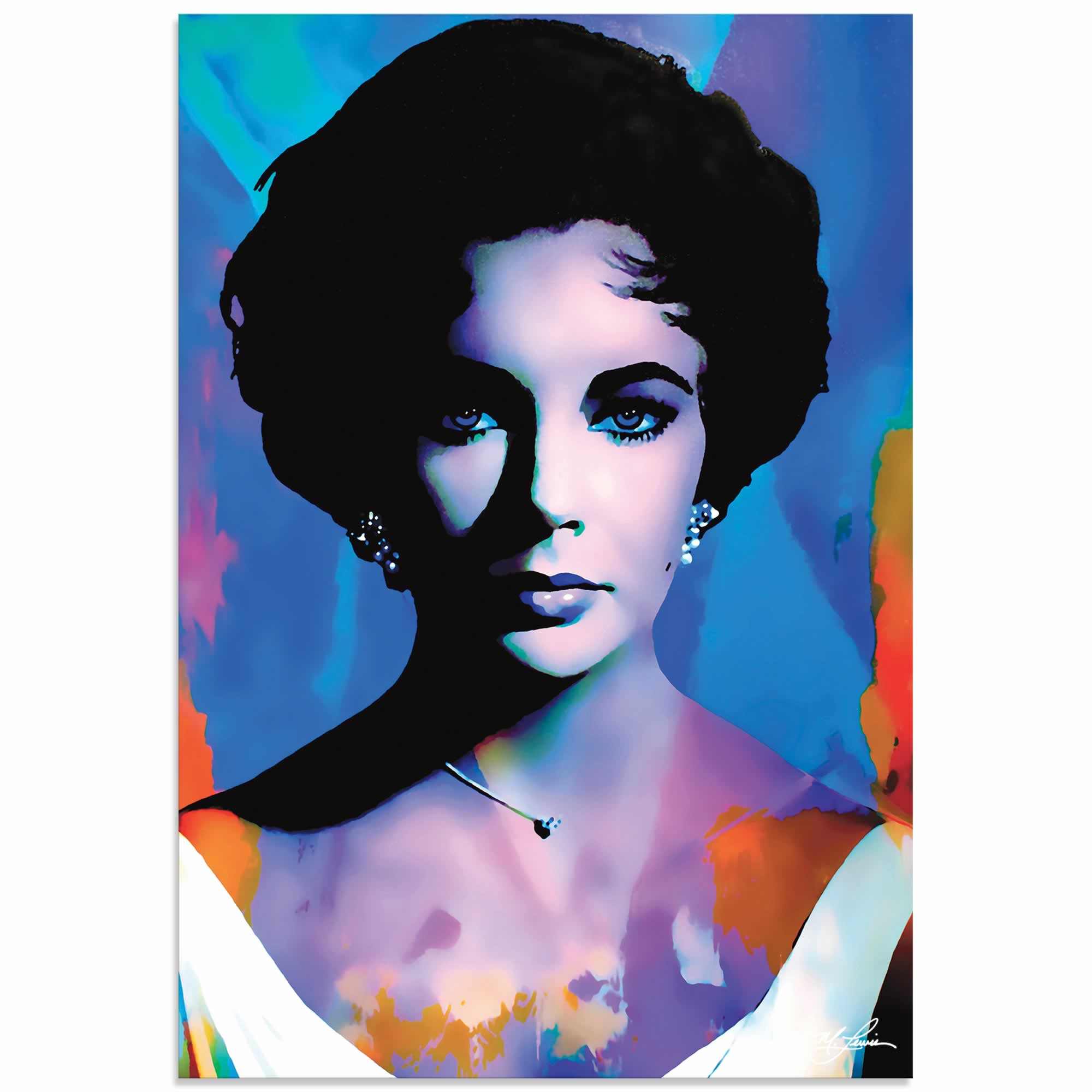 2000x2000 Metal Art Studio - Elizabeth Taylor Painting