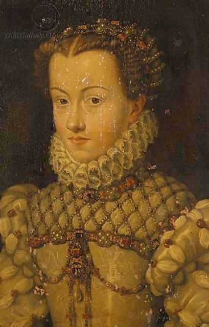 409x640 Elizabethan Painting Portrait Of An Elizabethan Lady English - Elizabethan Painting