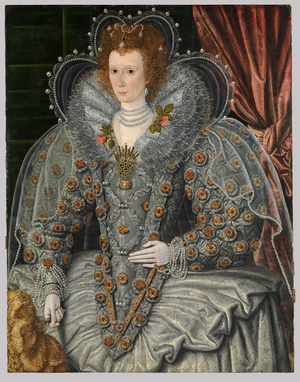 1177x1500 Portrait Of A Woman Portraits, Middle Ages - Elizabethan Painting