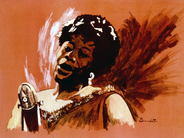 620x465 Ella Fitzgerald - Ella Fitzgerald Painting