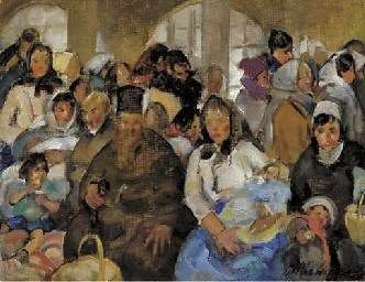 332x256 Martha Walter Ellis Island Martha Walter Walter O - Ellis Island Painting