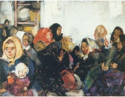 430x336 Martha Walter Ellis Island Martha Walter - Ellis Island Painting