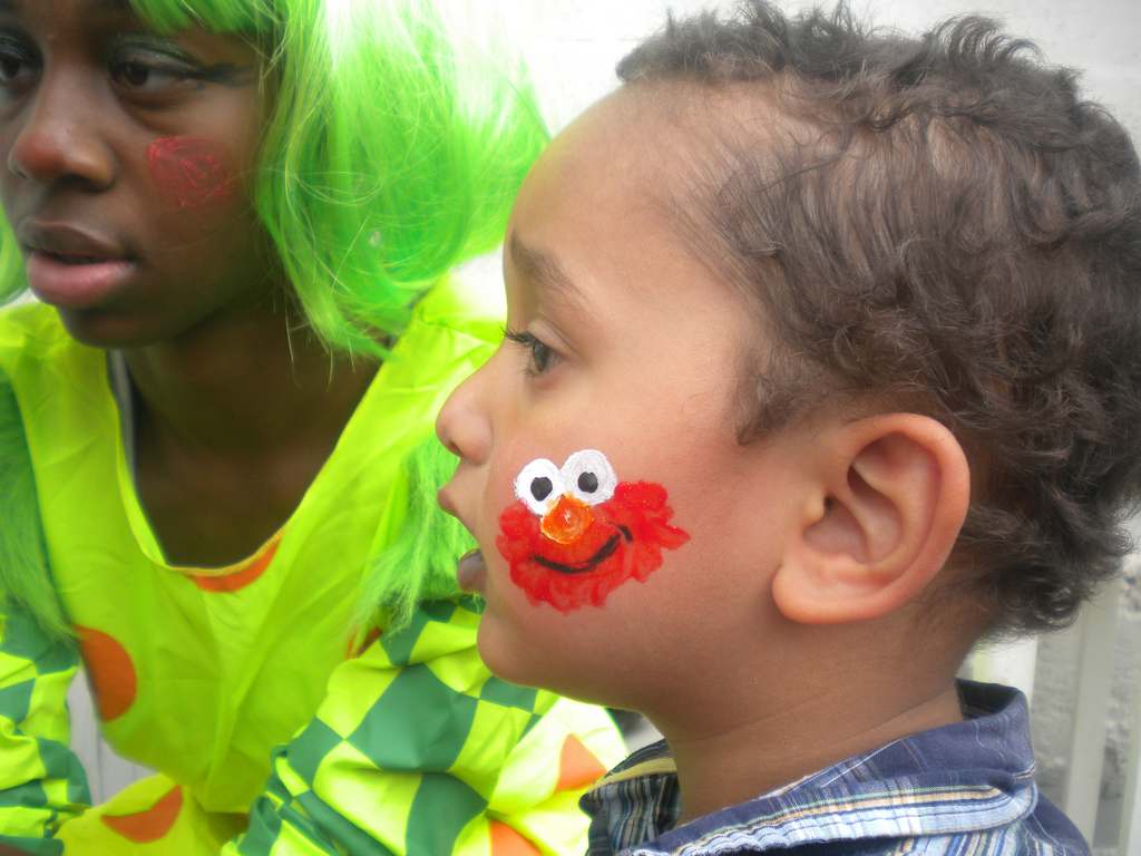 1024x768 Elmo Face Paint Gilliams Fantasy Events - Elmo Face Painting