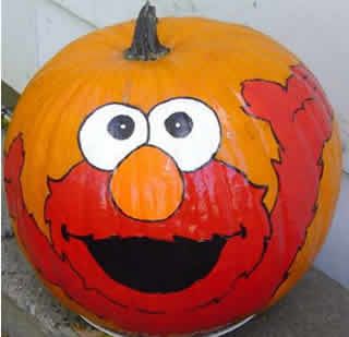 320x309 Pumpkin Design Harry Potter Castle - Elmo Painting