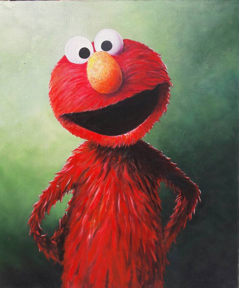 770x928 Saatchi Art Elmo Painting By Sevak Nazaryan - Elmo Painting