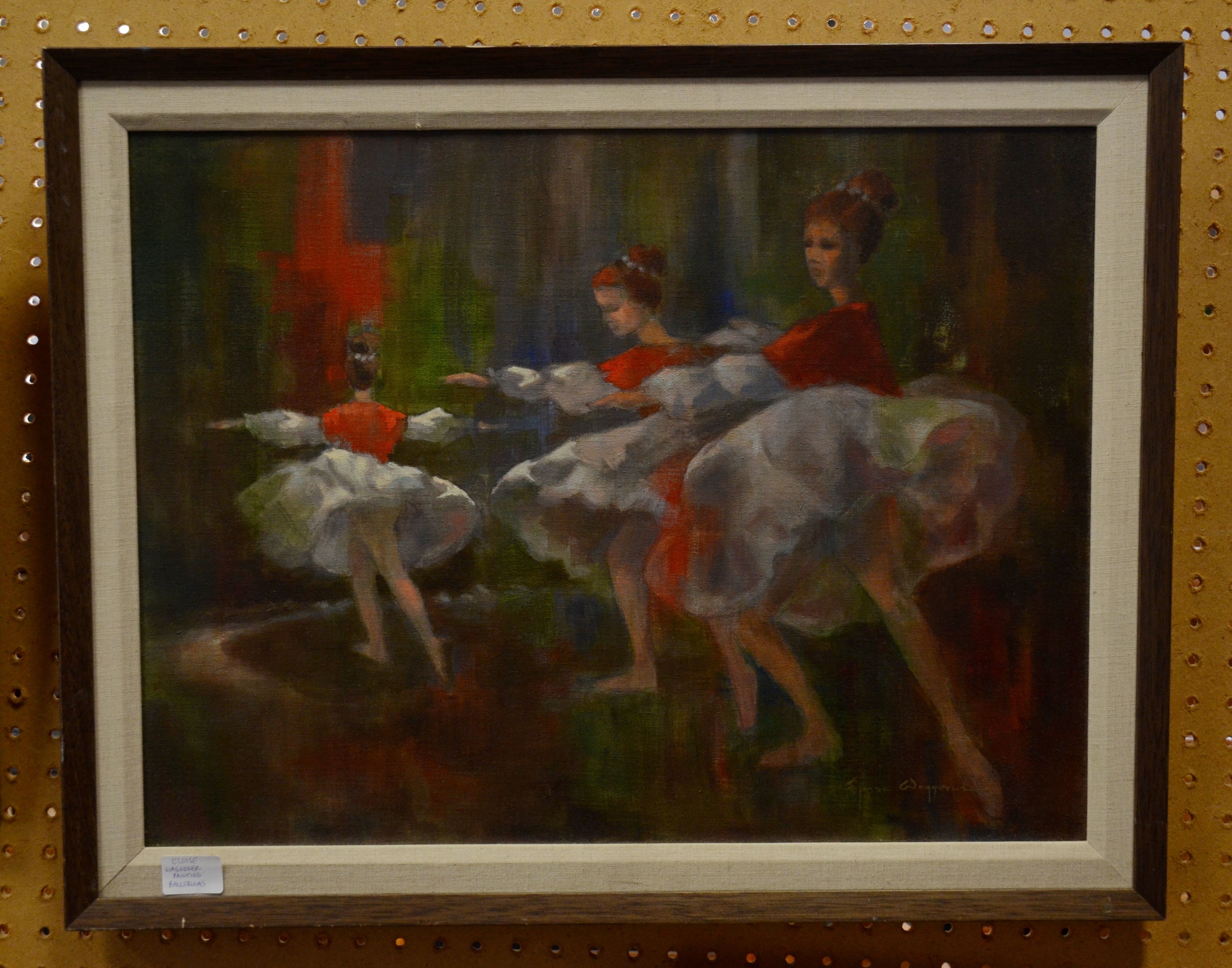 4036x3174 Eloise Waggoner Painting Of Ballerinas February 6th Classic - Eloise Painting