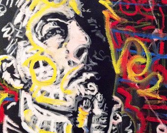 340x270 Elon Musk Art By Matt Pecson Tesla Space X Teacher Gift - Elon Musk Painting