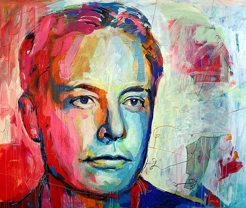 493x417 Martyna Gonciarz (Martg0) - Elon Musk Painting