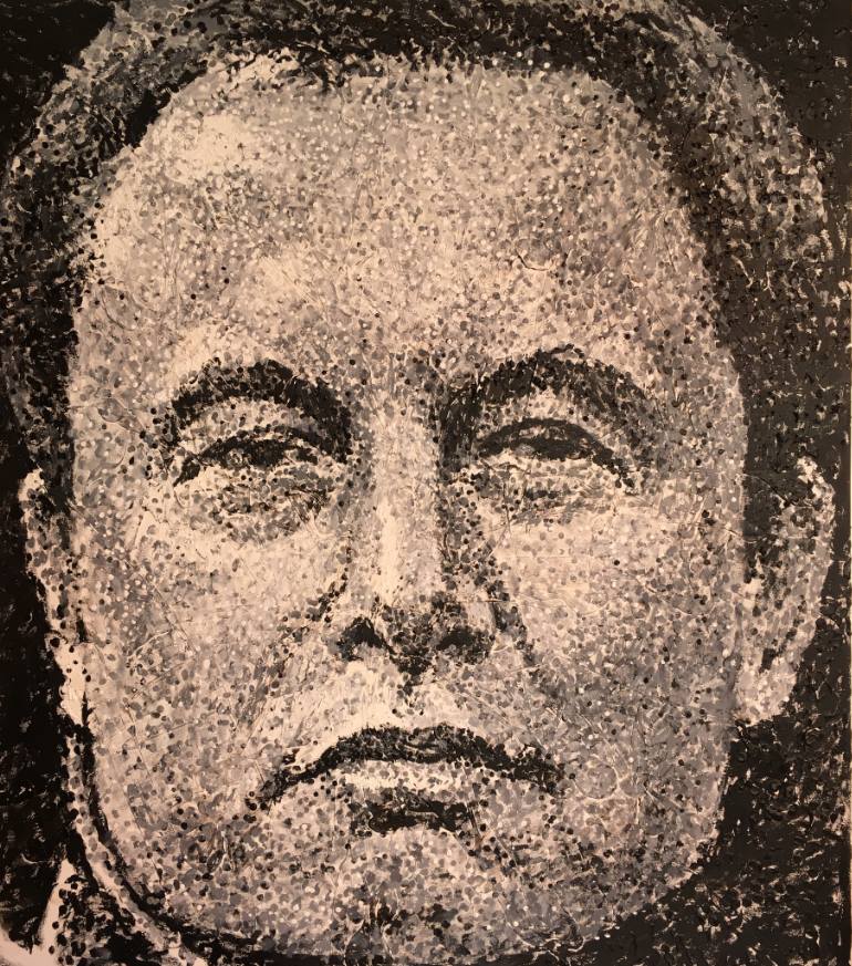 770x873 Saatchi Art Elon Musk Painting By Giovanni Decunto - Elon Musk Painting