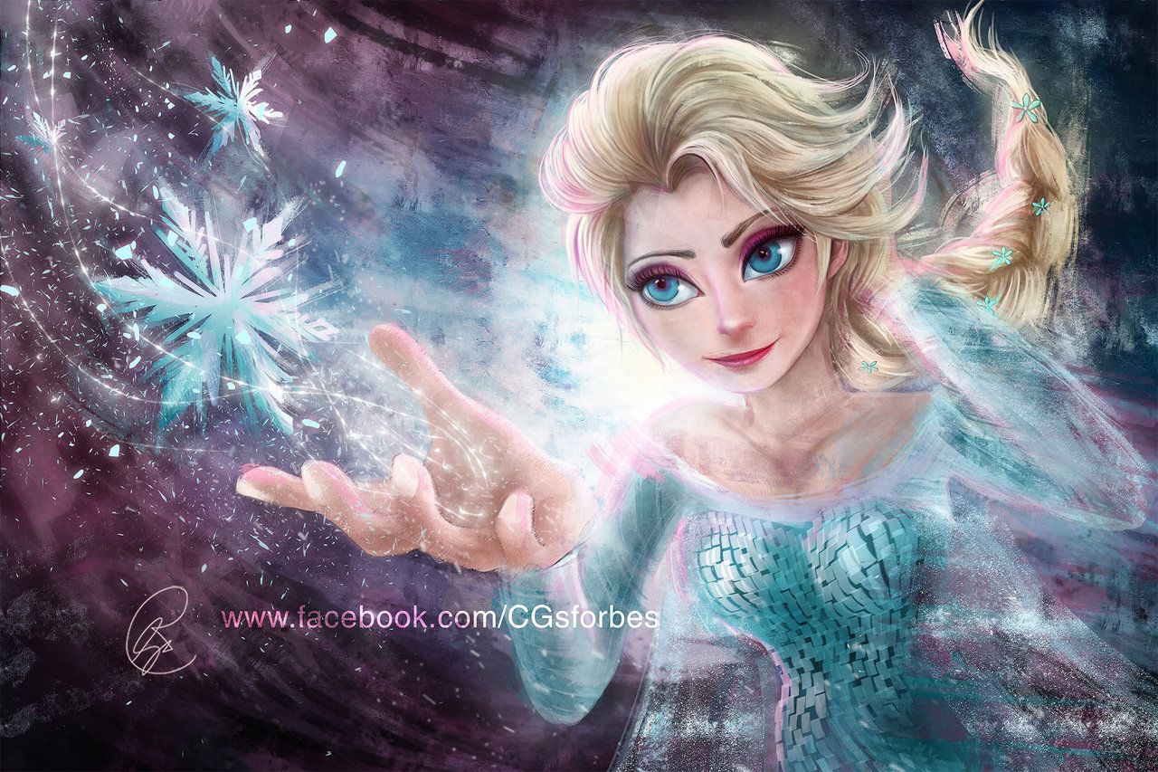 1280x853 Elsa Painting By Stephanieska20 Frozen Drawings - Elsa Anna Painting