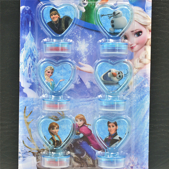 640x640 Hot 6pcsset Frozen Seal Anna And Elsa Disney Stamper Children Diy - Elsa Anna Painting