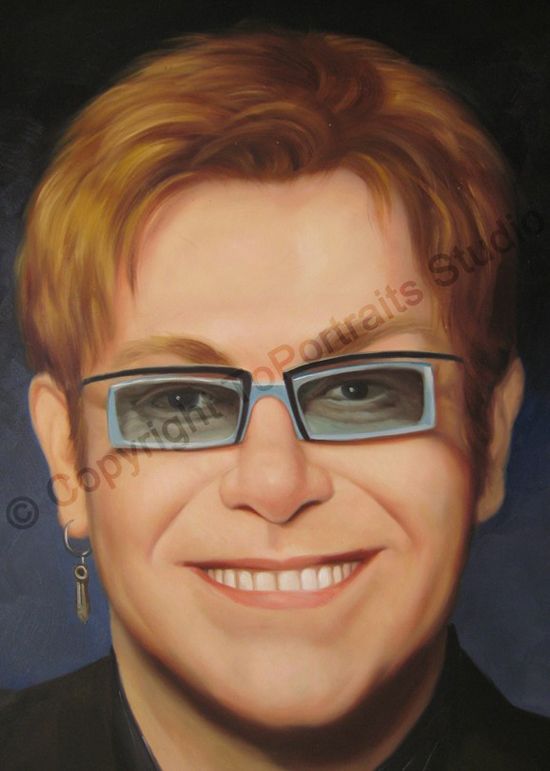 Elton John Painting At Explore Collection Of Elton