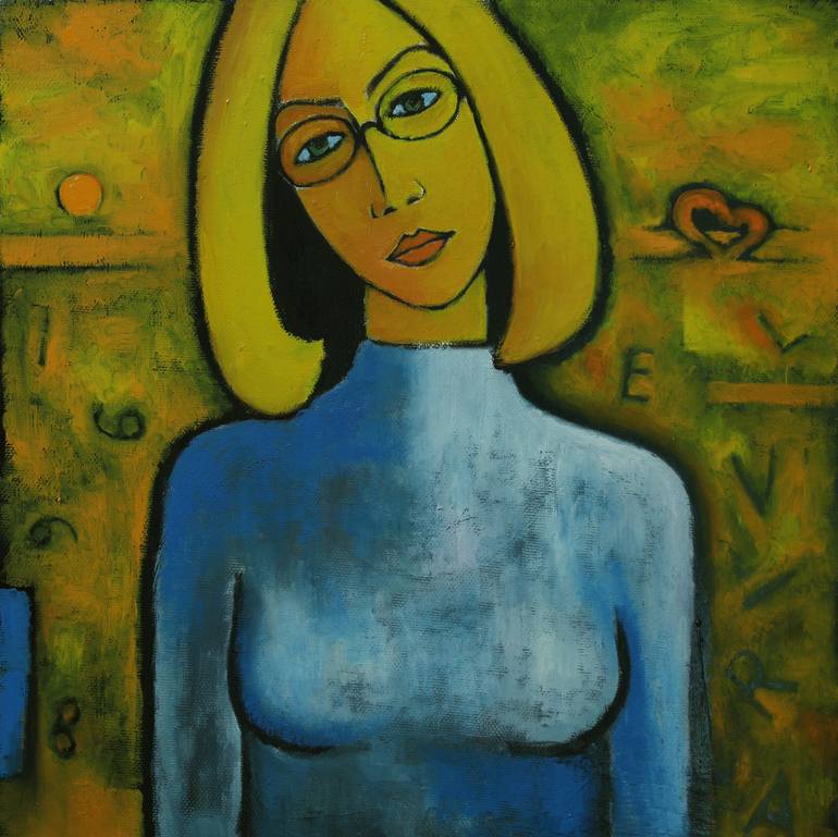 770x769 Saatchi Art Elvira Painting By Ragim Gashimov - Elvira Painting