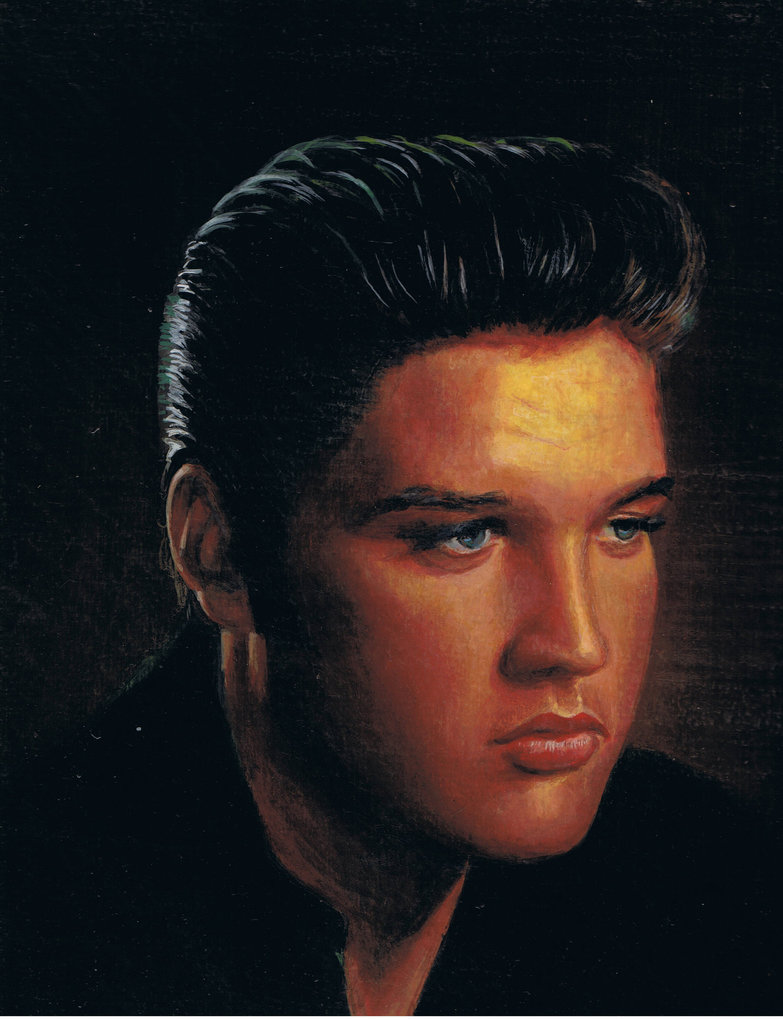 783x1019 Elvis Painting By Envictus55 - Elvis Painting