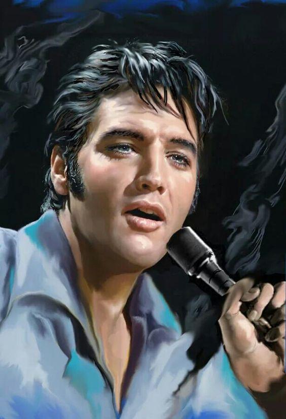 564x825 Elvis Presley Diamond Mosaic Painting Barefoot Bohemians - Elvis Painting