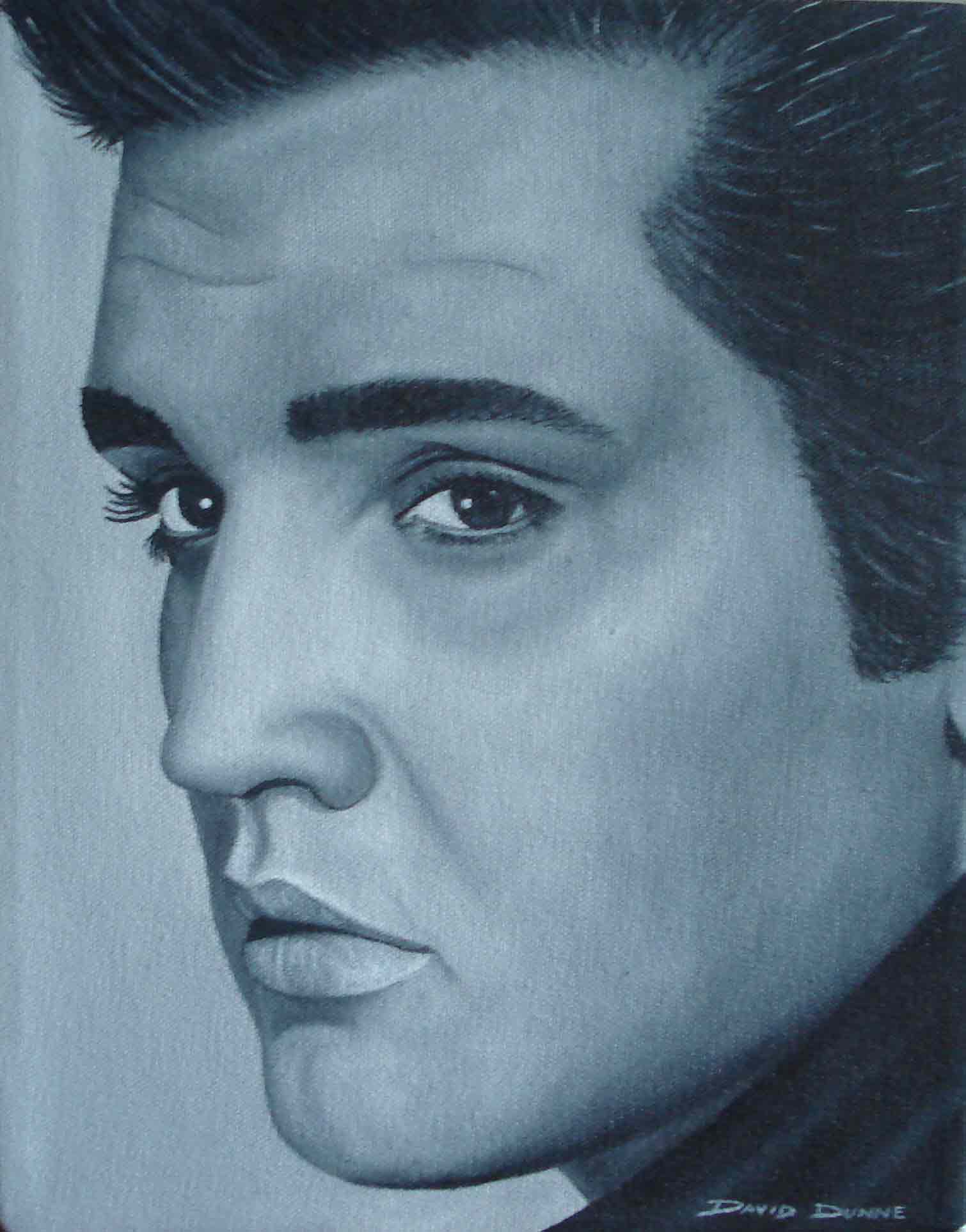 1510x1926 Elvis Presley Painting David Dunne Art - Elvis Painting