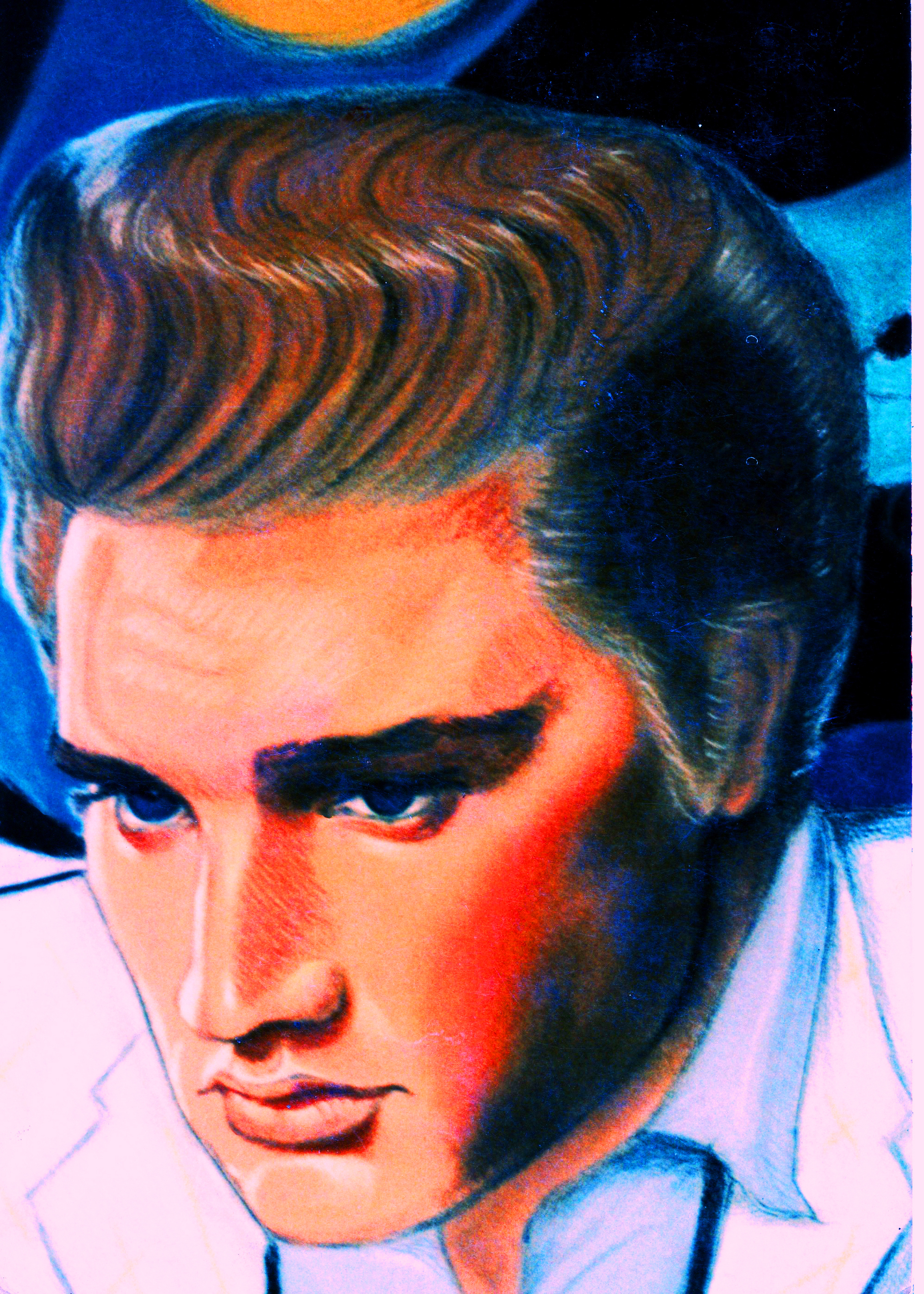 1996x2795 Barry Boobis Artwork Elvis Presley Painting Artwork The King - Elvis Painting