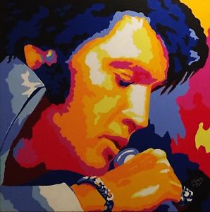 298x300 Elvis Presley By Vladimir Gorsky Original Painting Ebay - Elvis Painting