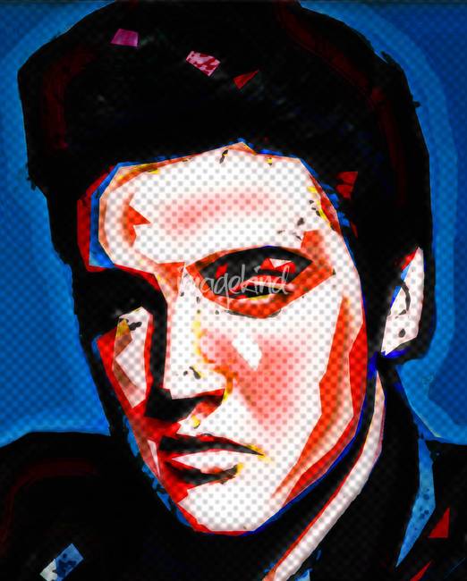 522x650 Stunning Elvis Presley 3d Digital Artwork For Sale On Fine Art - Elvis Presley Canvas Painting