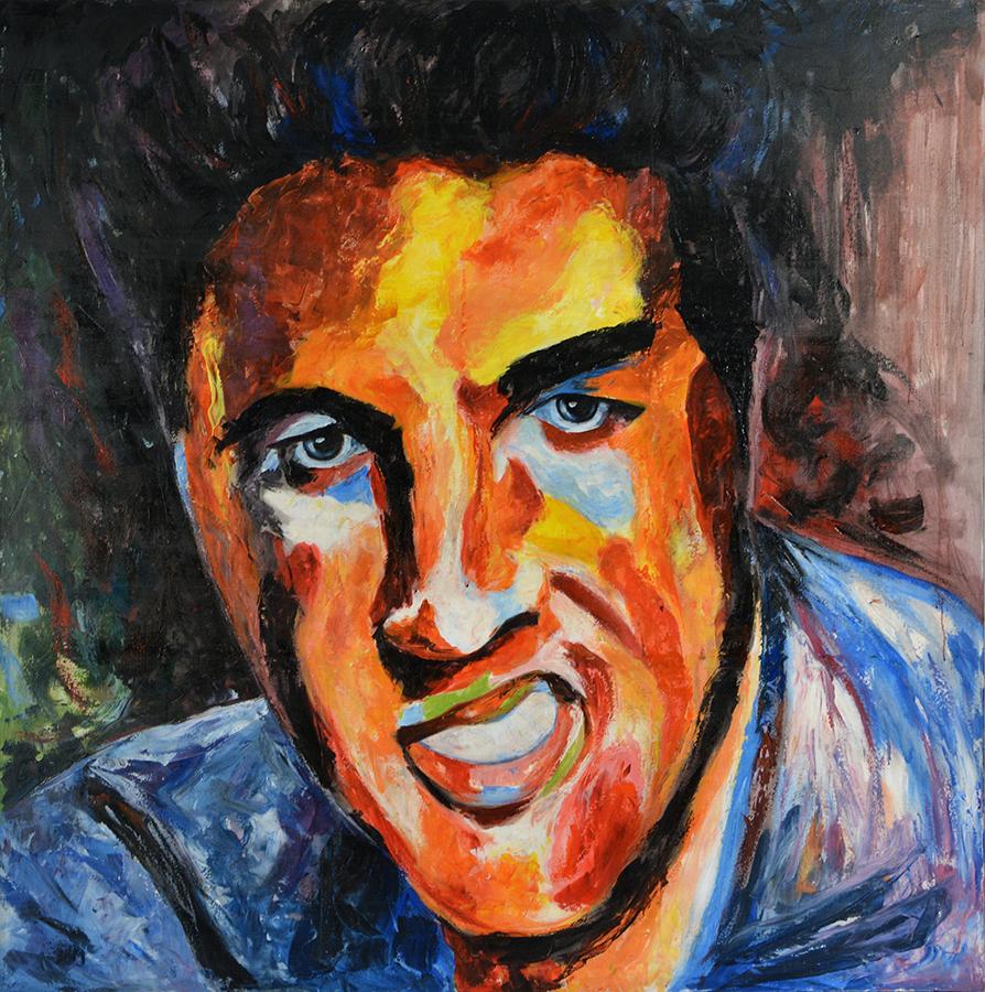 894x900 Elvis Presley Painting Skylar's Home And Patio - Elvis Presley Painting
