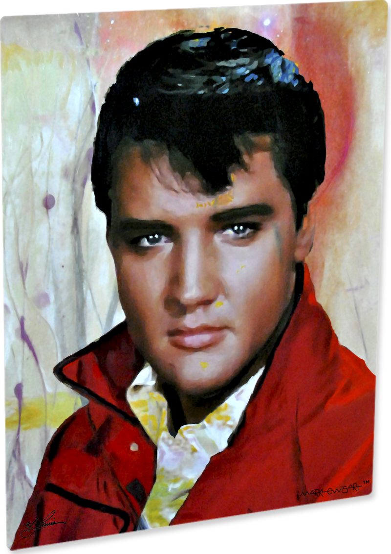 800x1132 Elvis Presley Art Print Painting Dynamic Wall Decor Mark Lewis Art - Elvis Presley Painting