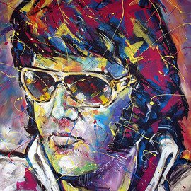 270x270 Elvis Presley By Martin, 2017 Painting Artsper (132925) - Elvis Presley Painting