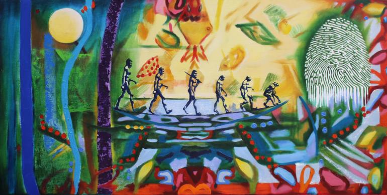 770x389 Saatchi Art Elysium Painting By Alamelu Annhamalai - Elysium Painting