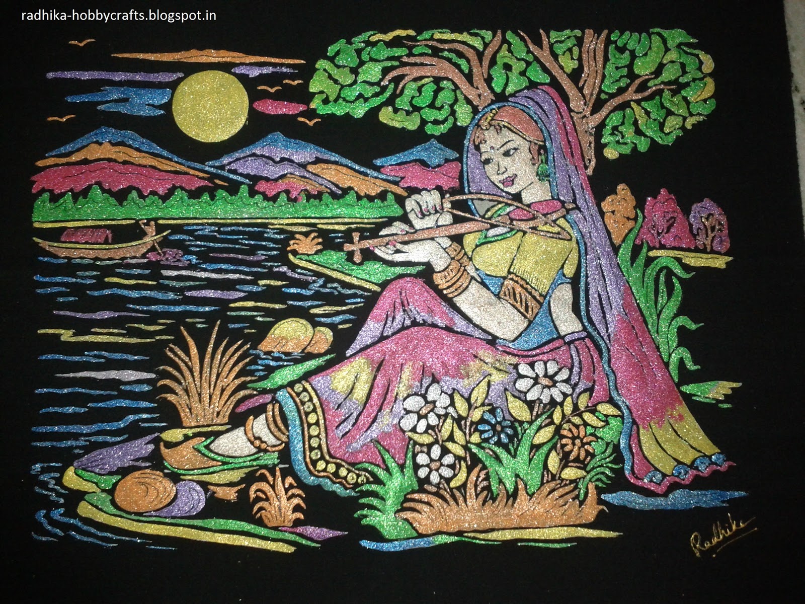 1600x1200 Hobby Crafts ) Glitter Emboss Painting - Emboss Painting